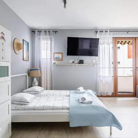 Apartmán Baltic Park A Piamola, Bezplatne Solarium Stegna (Pomerania)